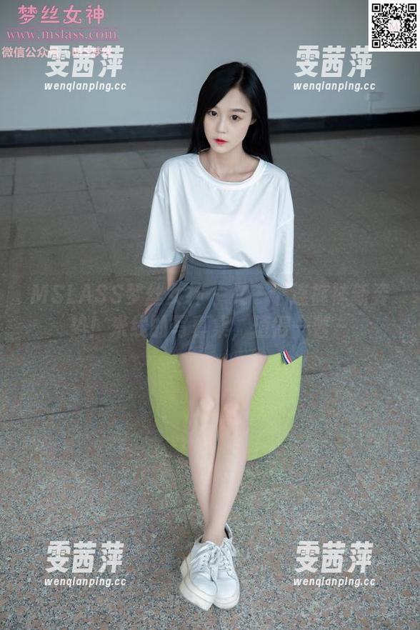 MSLASS梦丝女神 - 又一个连裤袜新姿势！米线的写真集，值得一瞥～