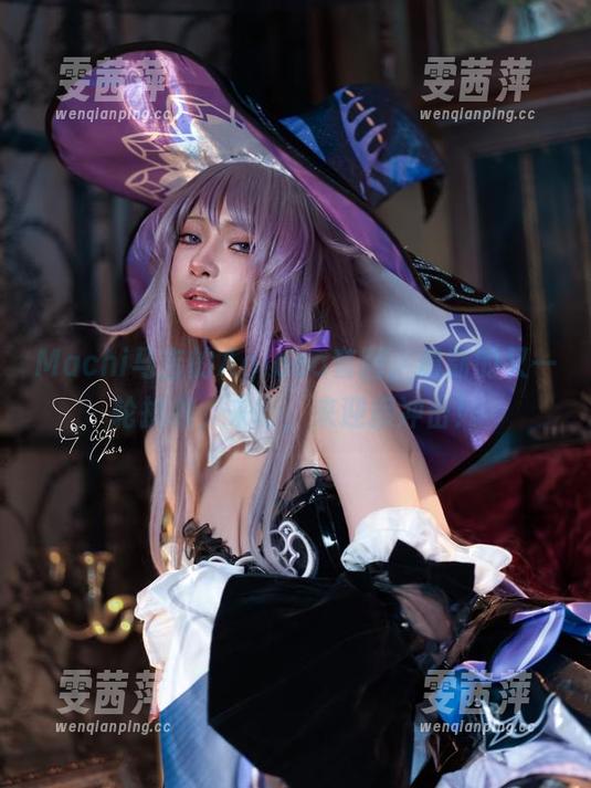 Machi马吉的Aglaea套图，最新的又一轮挑战，来呀，来迎接冲击！