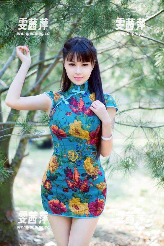 推女郎 - 易阳的天使套图认真对待，貌似连云朵都在为她打Call！