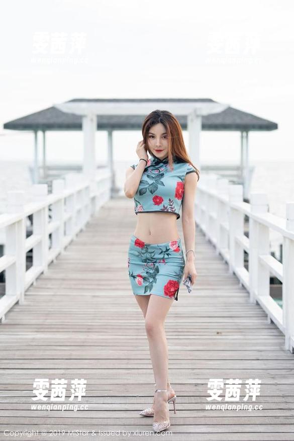 魅妍社 - 当白衬衫遇上兜豆靓Youlina，这组写真让我对衬衫有了不一样的期待！